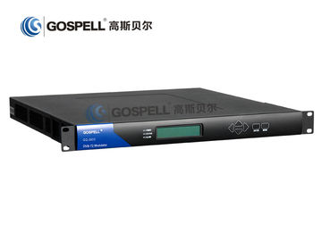 CHINA 2 x ASI der Input-DTV Modulator Modulator-mehrfacher Signal-Bandbreiten-DVB-T2 fournisseur